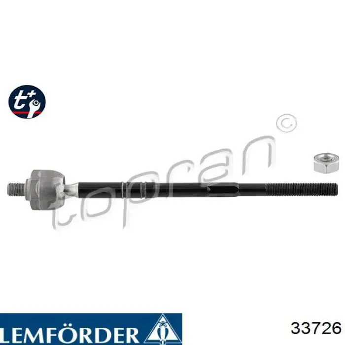 Тяга рульова поперечна Lemforder 33726 ціна, від 13.87 USD
