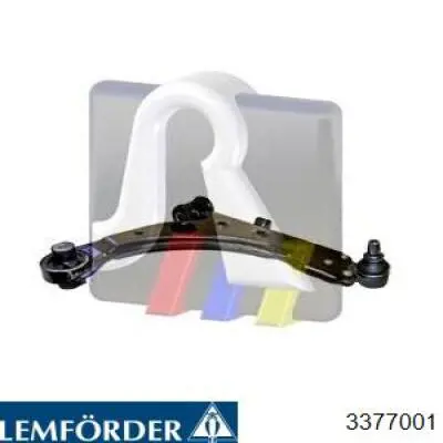 Важіль передньої підвіски нижній, правий Lemforder 3377001 ціна, від 61.60 USD