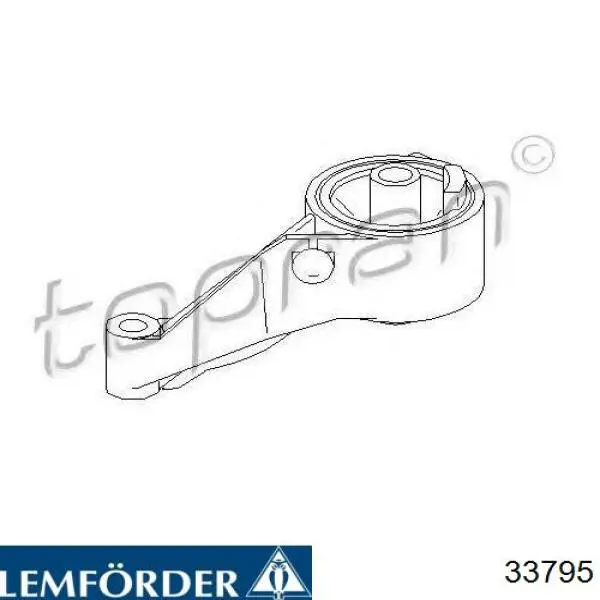 Подушка двигуна передня 33795 Lemforder