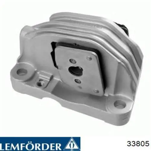 Кронштейн подушки (опори) двигуна, задньої 33805 Lemforder