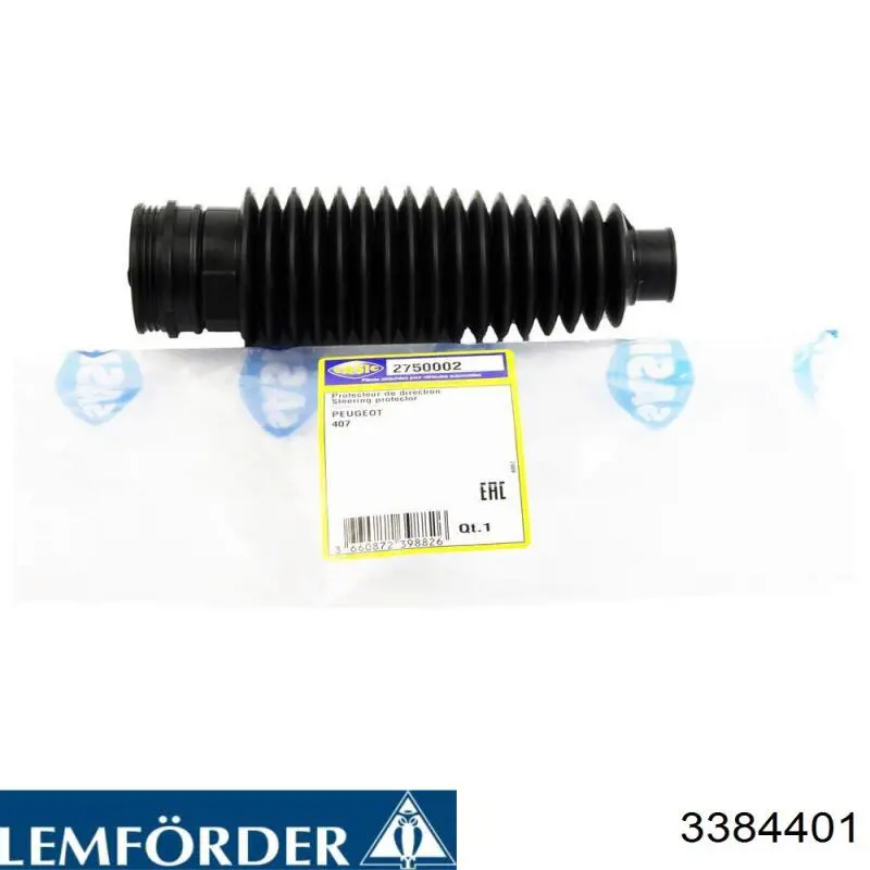 Пильник рульового механізму/рейки, правий Lemforder 3384401 ціна, від 7.39 USD
