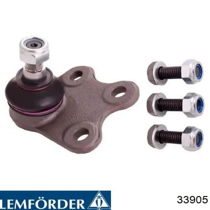 Кульова опора, нижня, ліва Lemforder 33905 ціна, від 17.25 USD