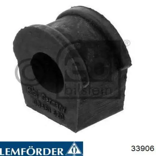 Кульова опора, нижня, права Lemforder 33906