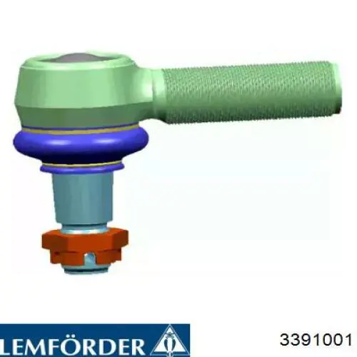 Накінечник поперечної рульової тяги Lemforder 3391001 ціна, від 12.49 USD