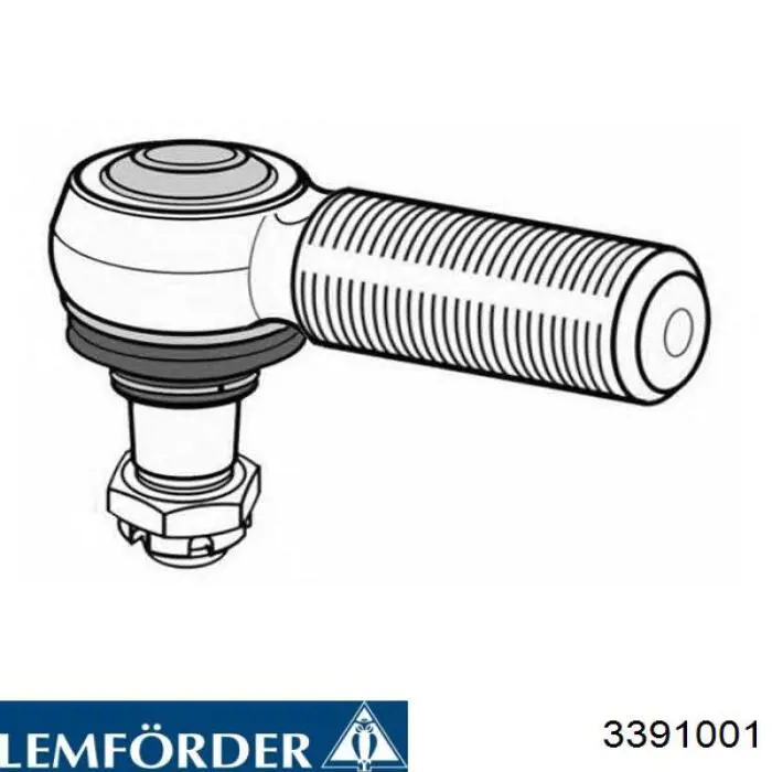 Купити 3391001 Lemforder Накінечник поперечної рульової тяги
