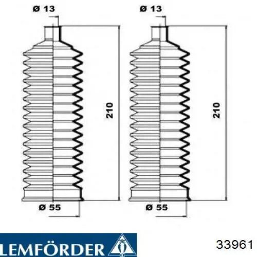 Пильник рульової рейки 7081850 Fiat/Alfa/Lancia