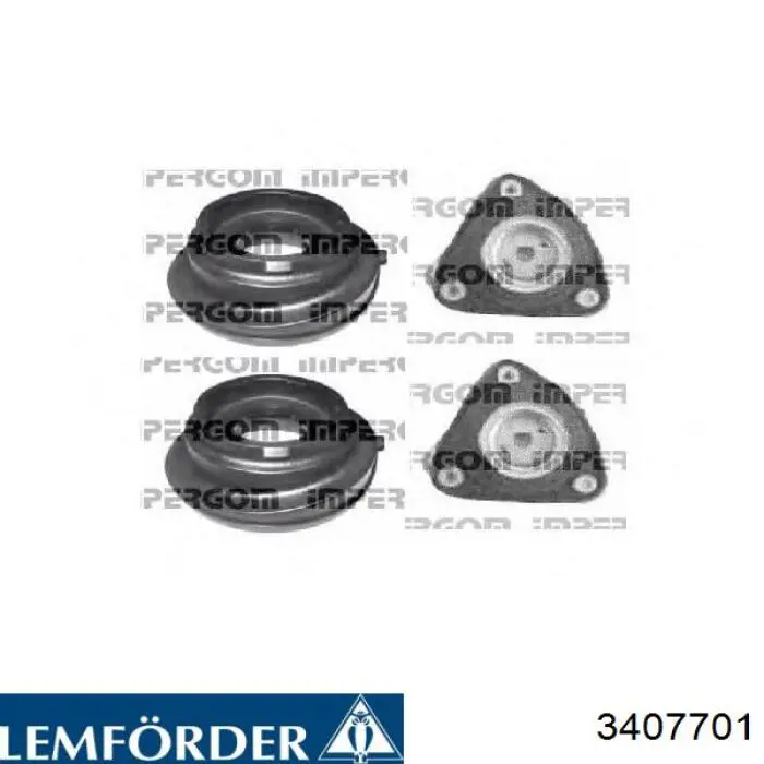 Купити 3407701 Lemforder Підшипник опорний амортизатора, переднього