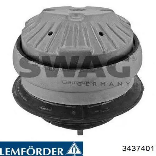 Ліва подушка двигуна Lemforder 3437401 ціна, від 32.42 USD