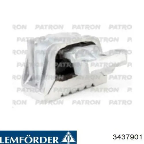 Купити 3437901 Lemforder Подушка (опора) двигуна, права