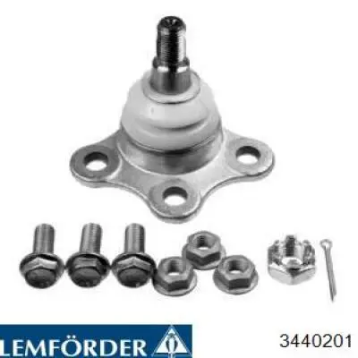 Кульова опора, верхня Lemforder 3440201 ціна, від 15.80 USD