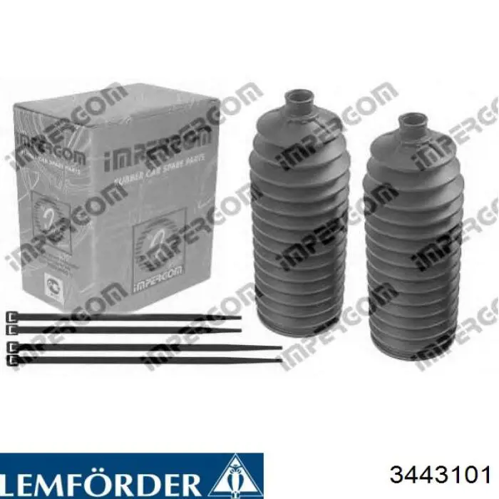 Пильник рульової тяги Lemforder 3443101 ціна, від 12.00 USD