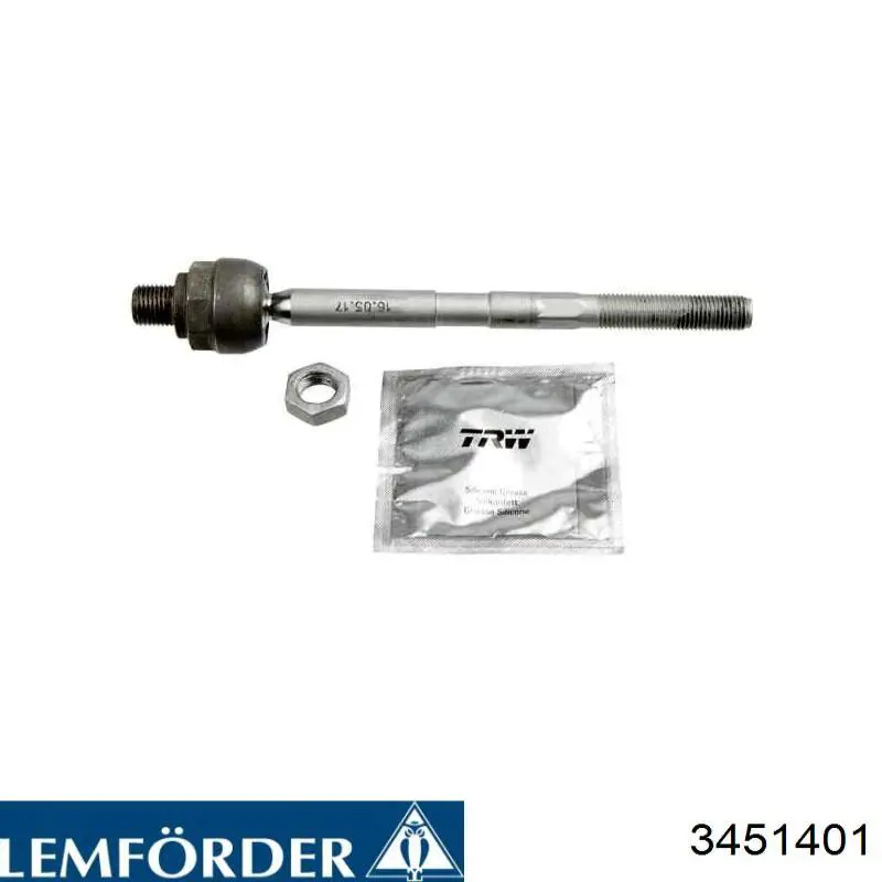 Тяга рульова поперечна Lemforder 3451401 ціна, від 13.94 USD