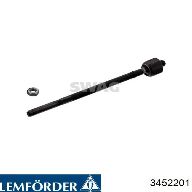 Тяга рульова поперечна Lemforder 3452201 ціна, від 11.17 USD
