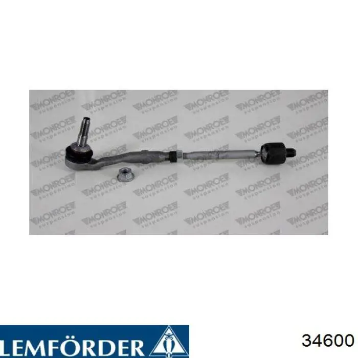 Купити 34600 Lemforder Тяга рульова поздовжня