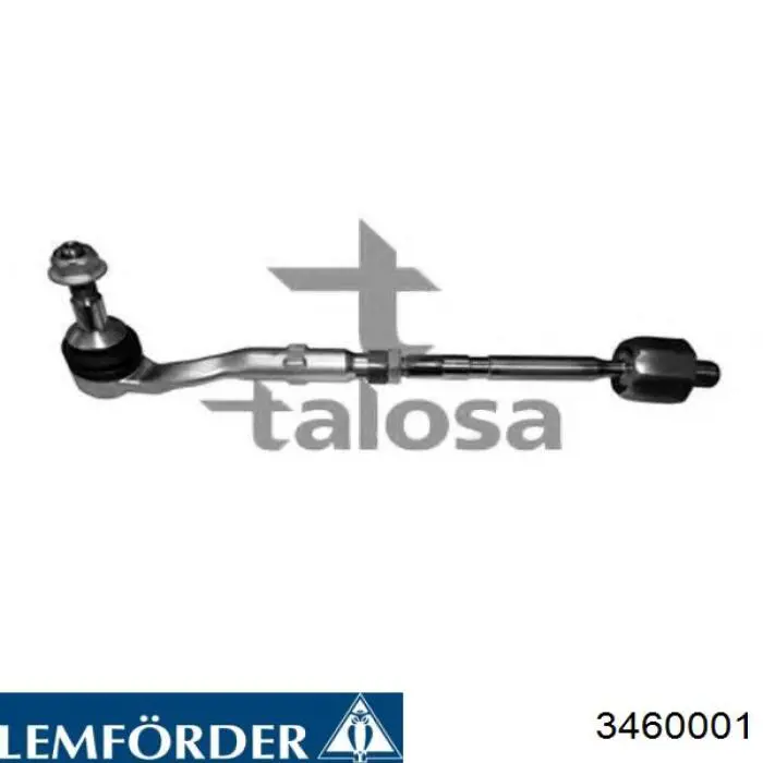 Тяга рульова поперечна Lemforder 3460001 ціна, від 31.36 USD
