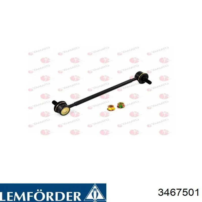 Стійка стабілізатора заднього, ліва 3467501 Lemforder