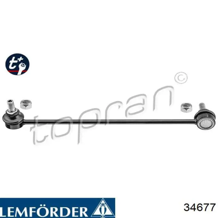 34677 Lemforder Стійка стабілізатора, переднього, ліва