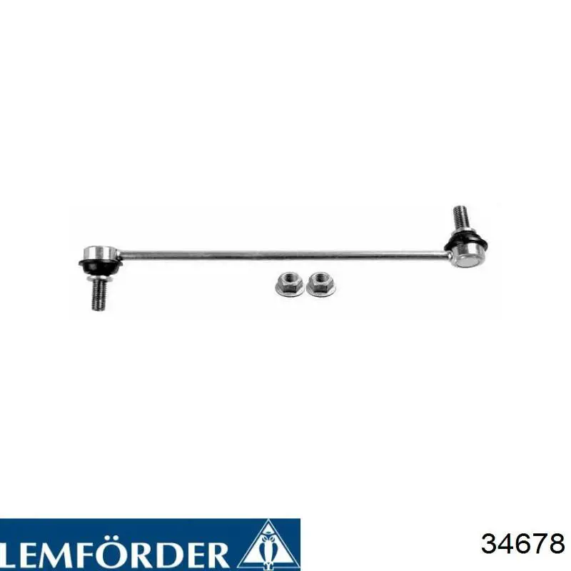 Стійка стабілізатора, переднього, права Lemforder 34678 ціна, від 8.91 USD