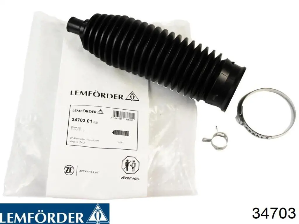 Пильник рульової тяги Lemforder 34703 ціна, від 5.99 USD