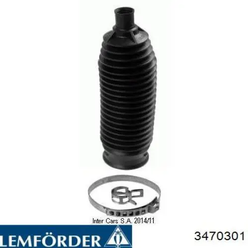 3470301 Lemforder пильник рульового механізму/рейки