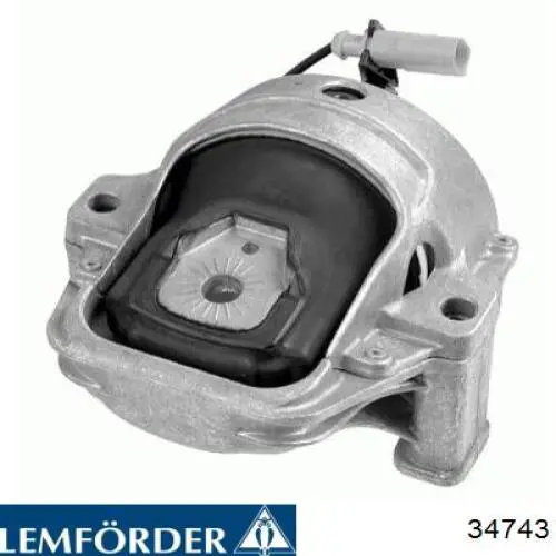 Купити 34743 Lemforder Подушка (опора) двигуна, ліва