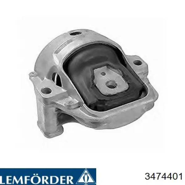 Подушка (опора) двигуна, права 3474401 Lemforder