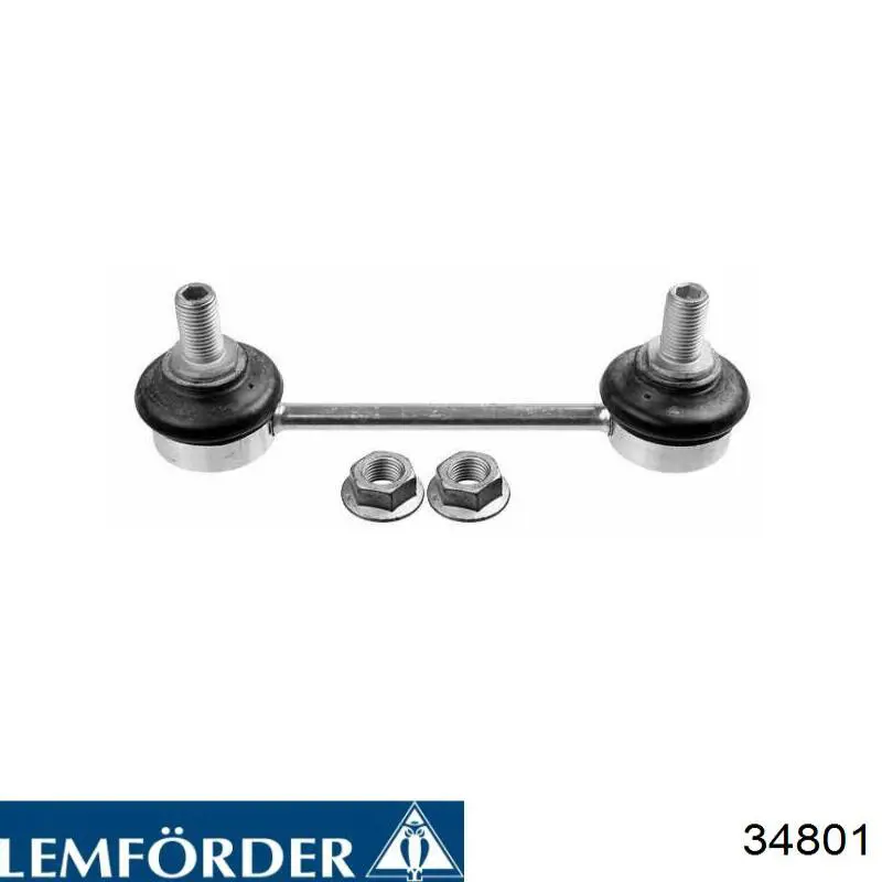 Стійка стабілізатора, переднього, права Lemforder 34801 ціна, від 11.15 USD