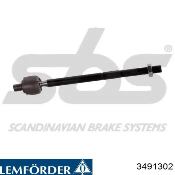 Тяга рульова поперечна Lemforder 3491302 ціна, від 20.05 USD