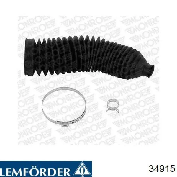 Пильник рульового механізму/рейки, правий 34915 Lemforder