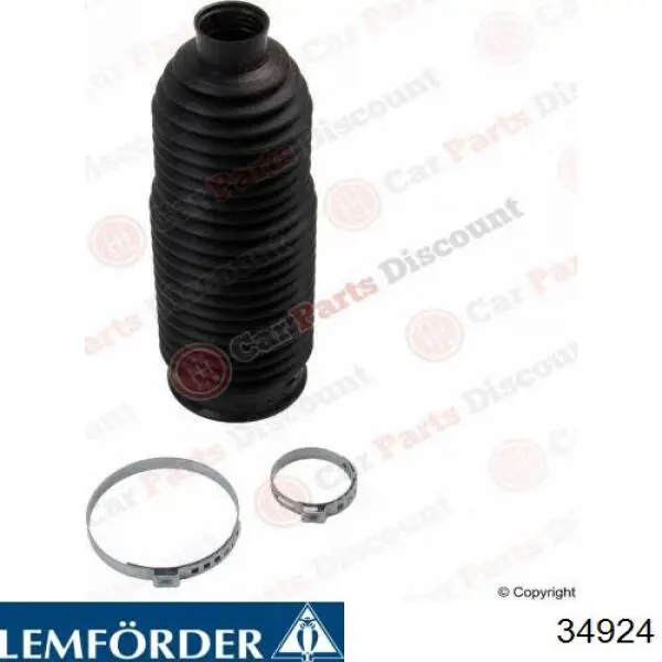 34924 Lemforder Пильник рульового механізму/рейки, лівий