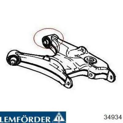 Купити 34934 Lemforder Сайлентблок заднього нижнього важеля