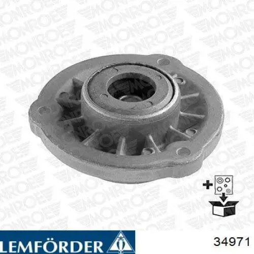 Опора стійки амортизатора переднього Lemforder 34971 ціна, від 22.78 USD