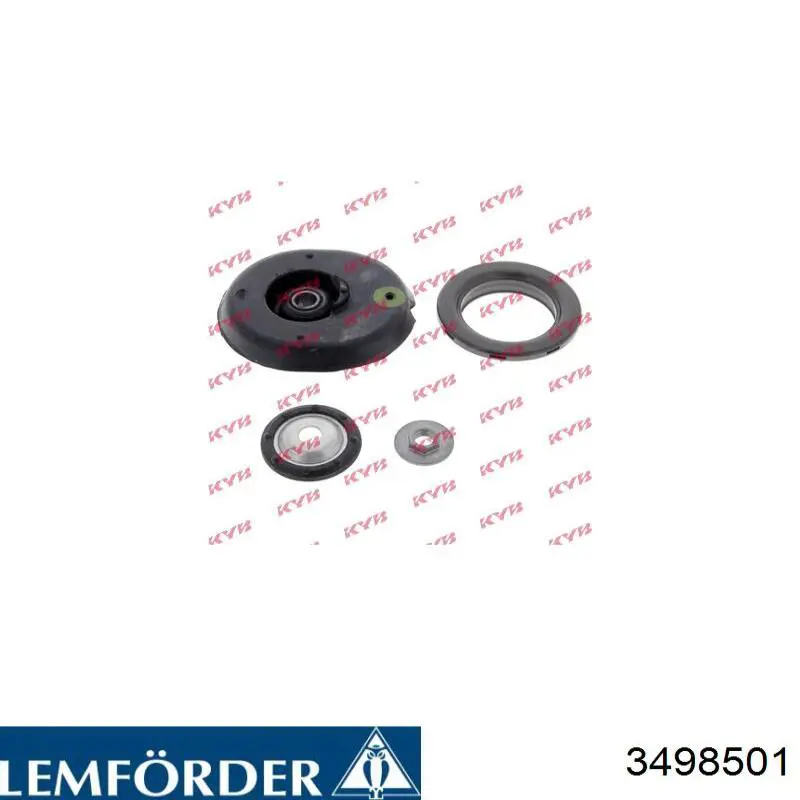 Опора стійки амортизатора переднього Lemforder 3498501 ціна, від 23.21 USD