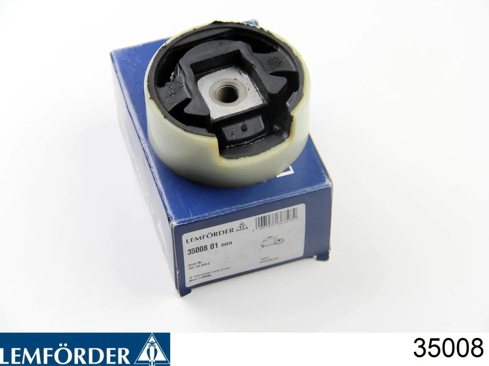 Подушка (опора) двигуна, нижня 35008 Lemforder