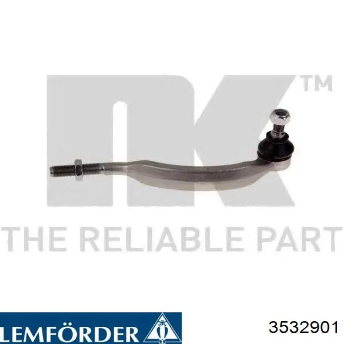 Наконечник рульовий Lemforder 3532901 ціна, від 20.90 USD