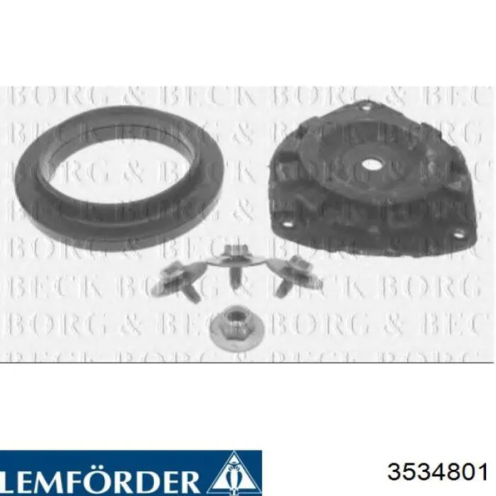 Опора стійки амортизатора переднього Lemforder 3534801 ціна, від 56.50 USD