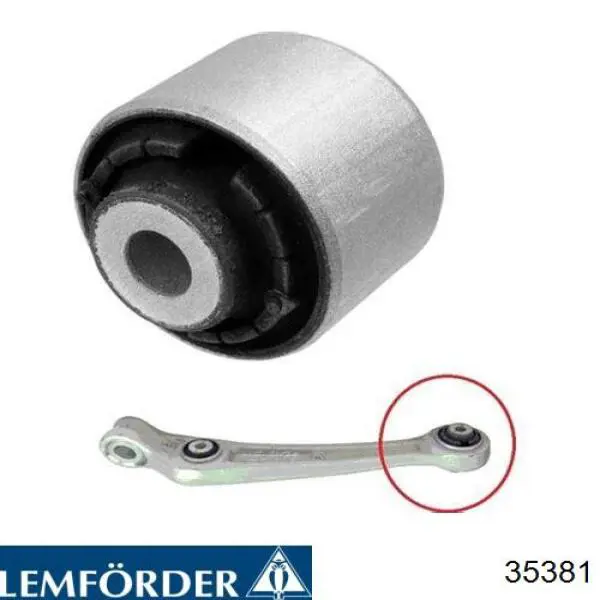 Сайлентблок переднього важеля 35381 Lemforder