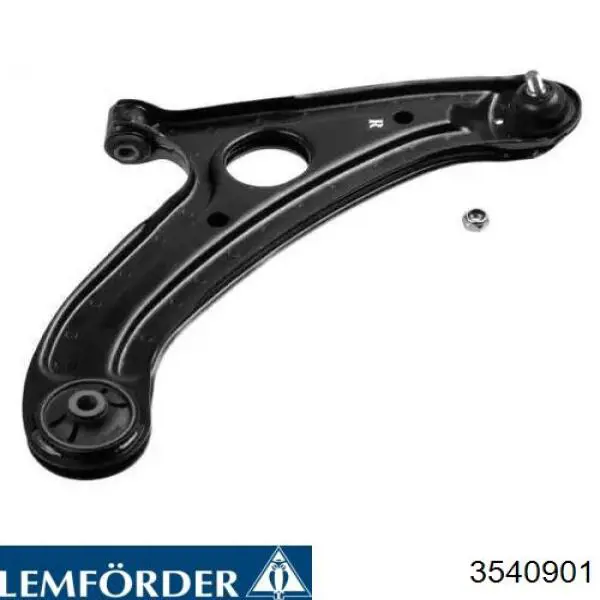 Купити 3540901 Lemforder Важіль передньої підвіски нижній, правий