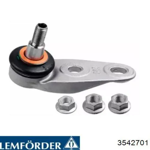Кульова опора, нижня, ліва Lemforder 3542701 ціна, від 22.82 USD