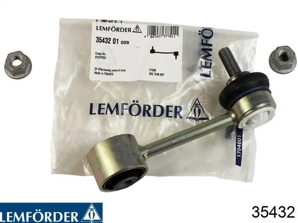 Стійка стабілізатора заднього 35432 Lemforder