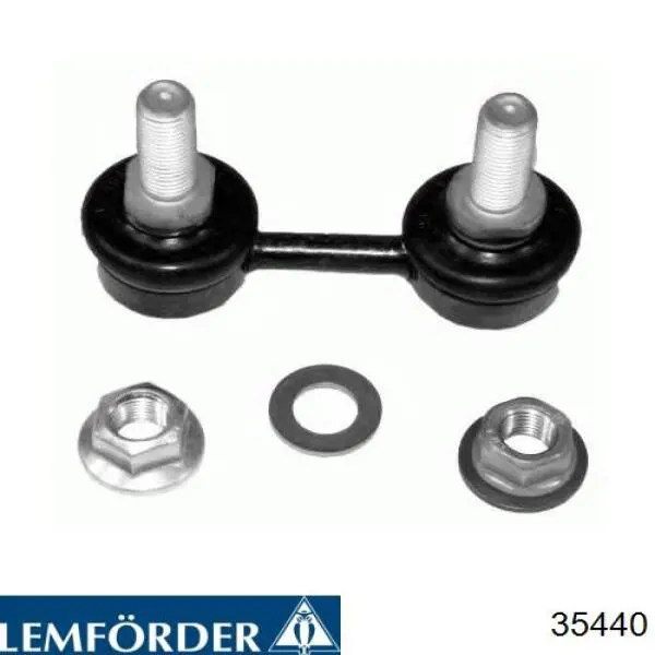 Стійка стабілізатора, переднього, права Lemforder 35440 ціна, від 22.35 USD