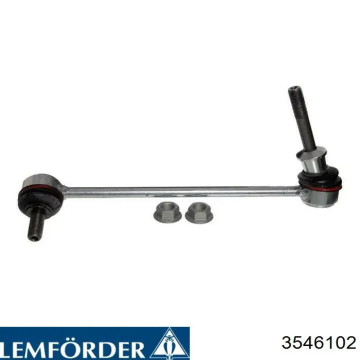 Купити 3546102 Lemforder Лінк стабілізатора, переднього, лівий