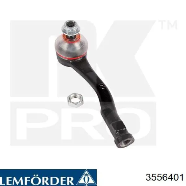 Наконечник рульовий Lemforder 3556401 ціна, від 15.34 USD