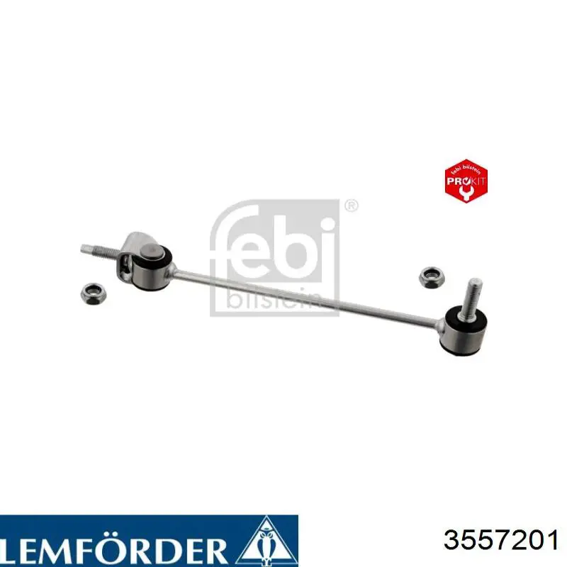3557201 Lemforder Стійка стабілізатора, заднього, права