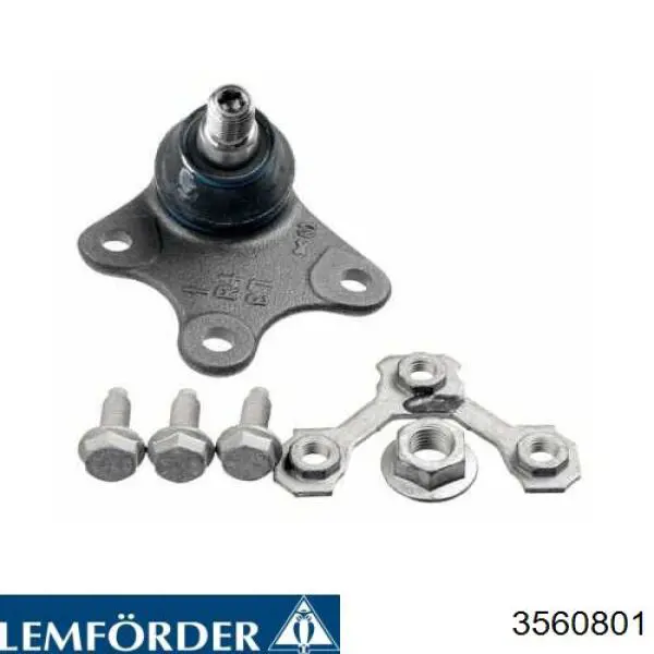 Сайлентблок переднього важеля 3560801 Lemforder