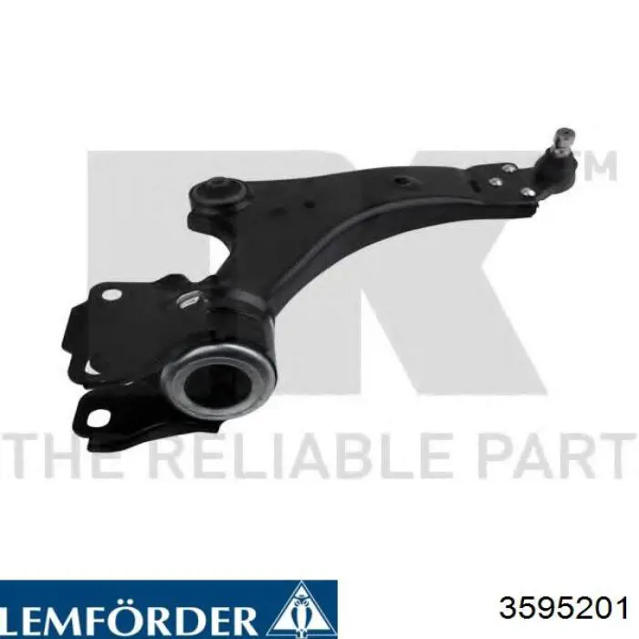 Сайлентблок переднього важеля 3595201 Lemforder
