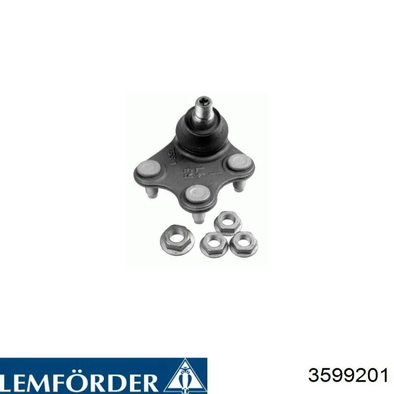 Купити 3599201 Lemforder Тяга рульова в зборі, права