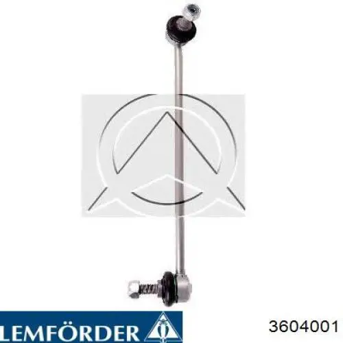 Стійка стабілізатора переднього, права LEMFORDER 3604001