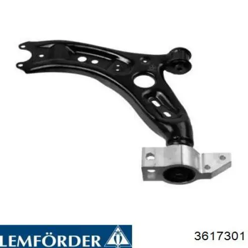 Важіль передньої підвіски нижній, лівий 3617301 Lemforder