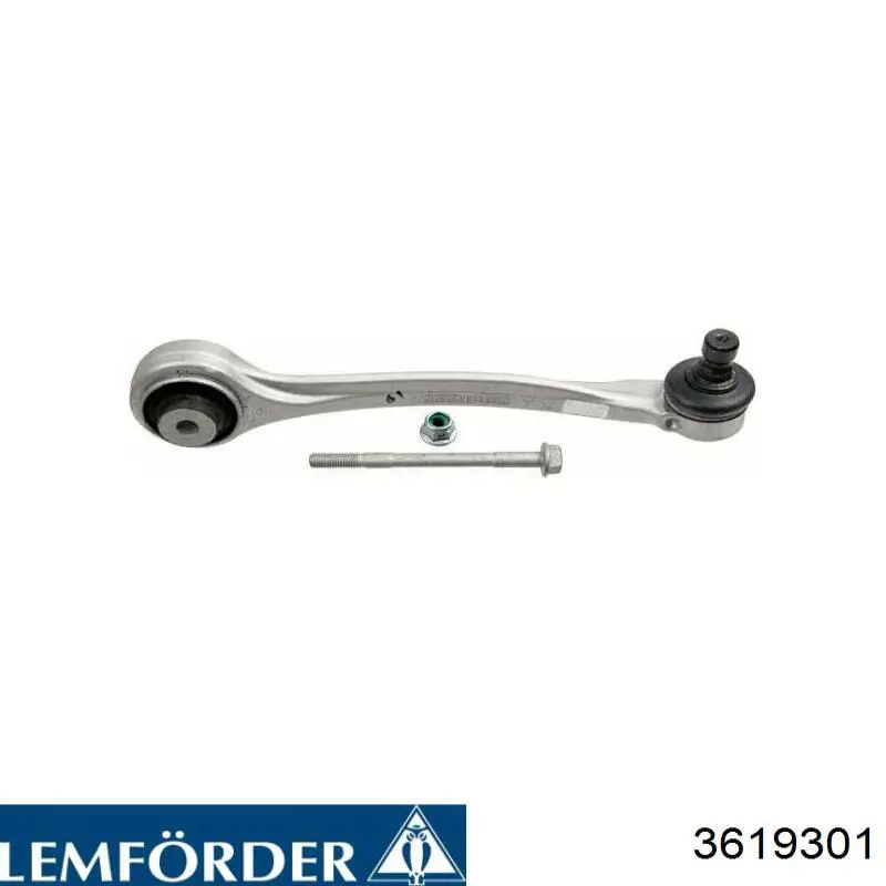 Важіль передньої підвіски нижній, правий Lemforder 3619301 ціна, від 90.37 USD
